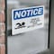 Signmission Swim At Your Own Risk We Can't Swim Sign With Symbol, 7 in W x Rectangle, Vinyl Decal OS-2PACK-NS-D-57-L-18516 - alternate 3